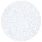 Safavieh Braided 801 Rug, BRD801 - Ivory / Light Blue