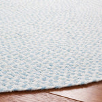Safavieh Braided 801 Rug, BRD801 - Ivory / Light Blue