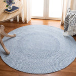 Safavieh Braided 801 Rug, BRD801 - Blue / Aqua