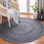Safavieh Braided 851 Rug, BRD851 - Charcoal
