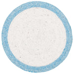 Safavieh Braided 902 Rug, BRD902 - Ivory / Blue