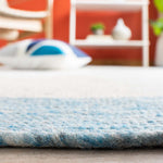 Safavieh Braided 902 Rug, BRD902 - Ivory / Blue