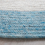 Safavieh Braided 902 Rug, BRD902 - Ivory / Blue