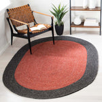 Safavieh Braided 902 Rug, BRD902 - Red / Black