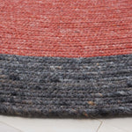 Safavieh Braided 902 Rug, BRD902 - Red / Black