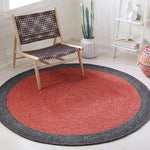 Safavieh Braided 902 Rug, BRD902 - Red / Black