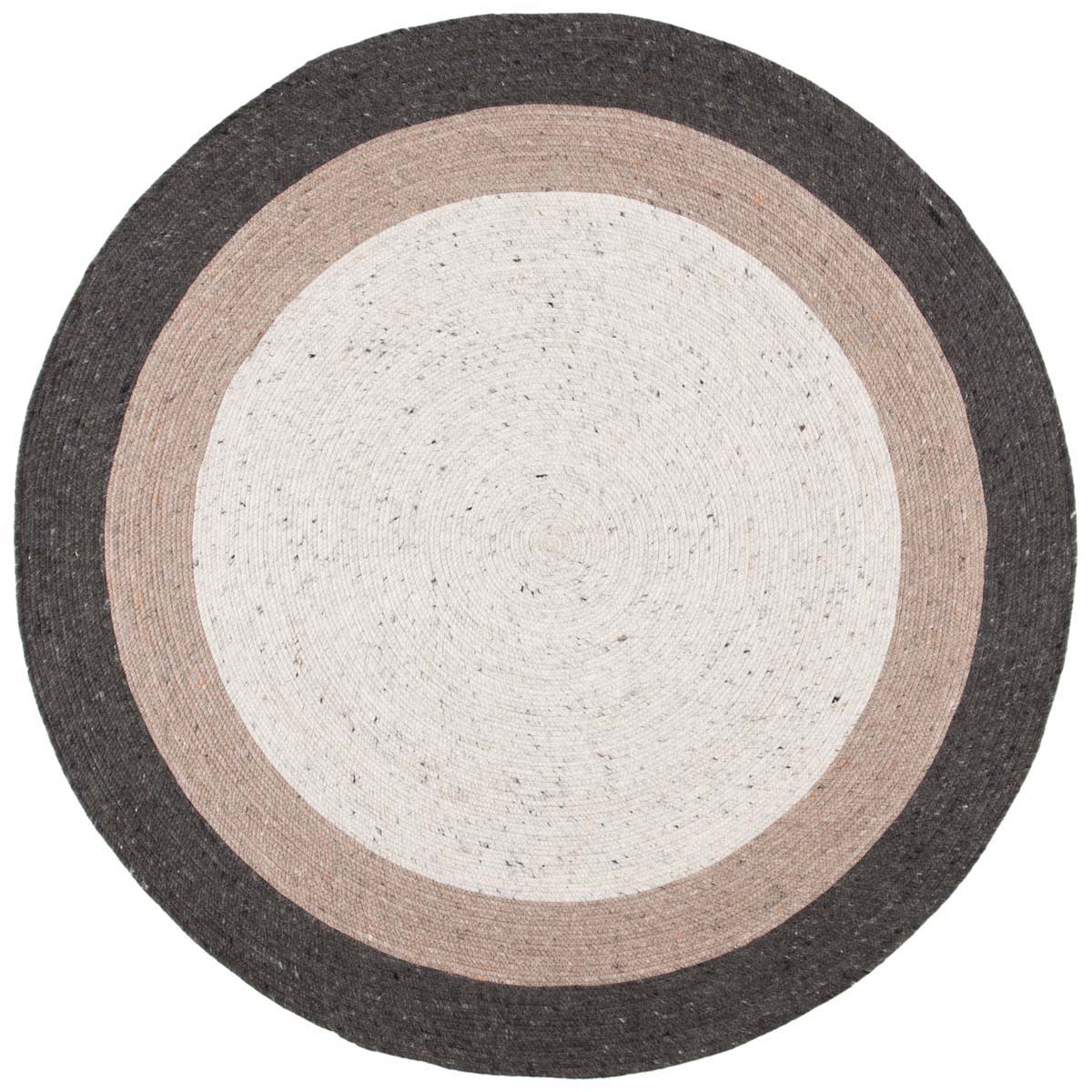 Safavieh Braided 903 Rug, BRD903 - Charcoal / Ivory