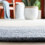 Safavieh Braided 903 Rug, BRD903 - Ivory / Blue