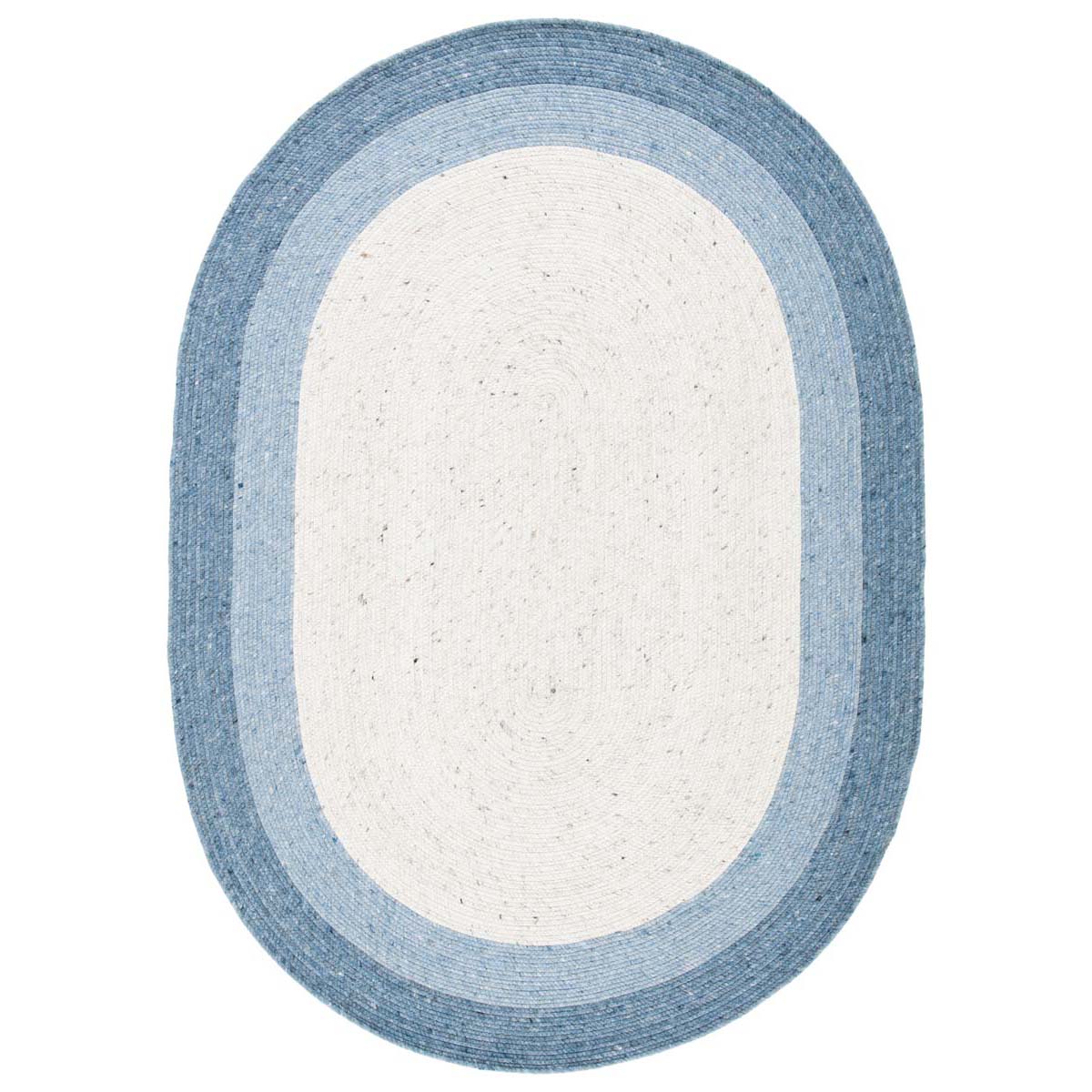 Safavieh Braided 903 Rug, BRD903 - Ivory / Blue