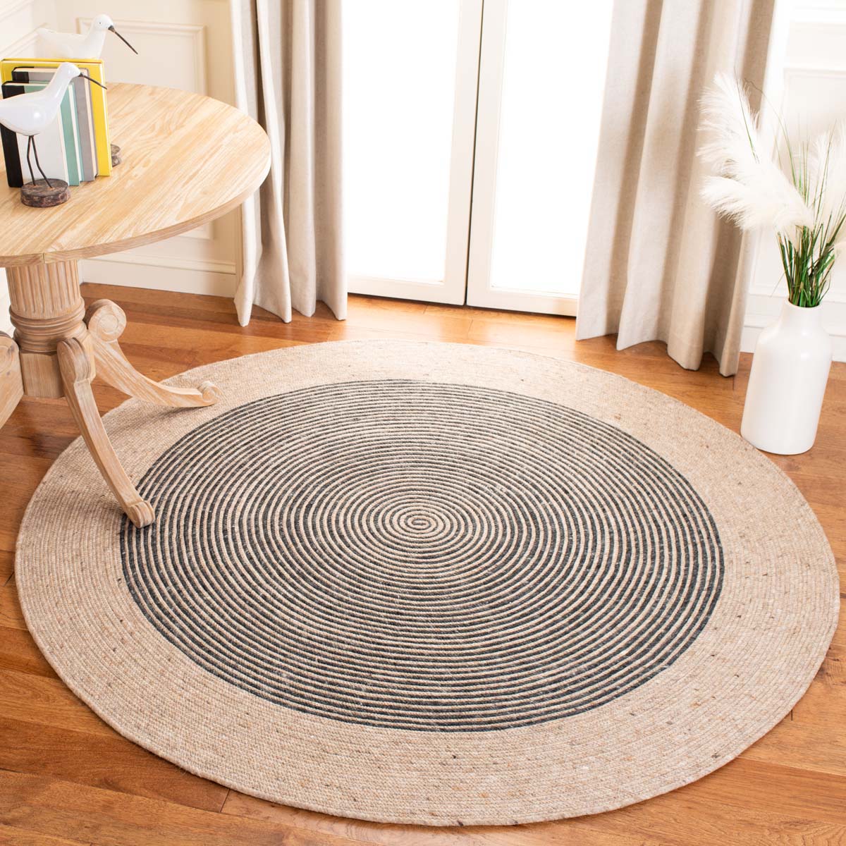 Safavieh Braided 904 Rug, BRD904 - Beige / Black