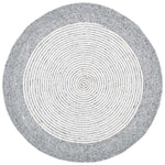 Safavieh Braided 904 Rug, BRD904 - Grey / Ivory