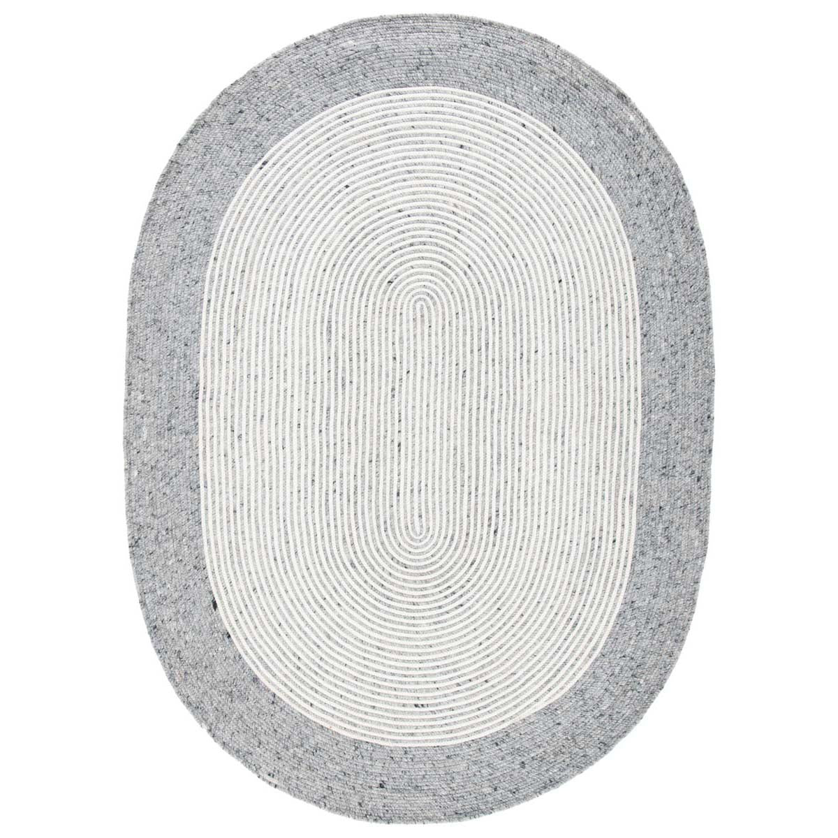 Safavieh Braided 904 Rug, BRD904 - Grey / Ivory