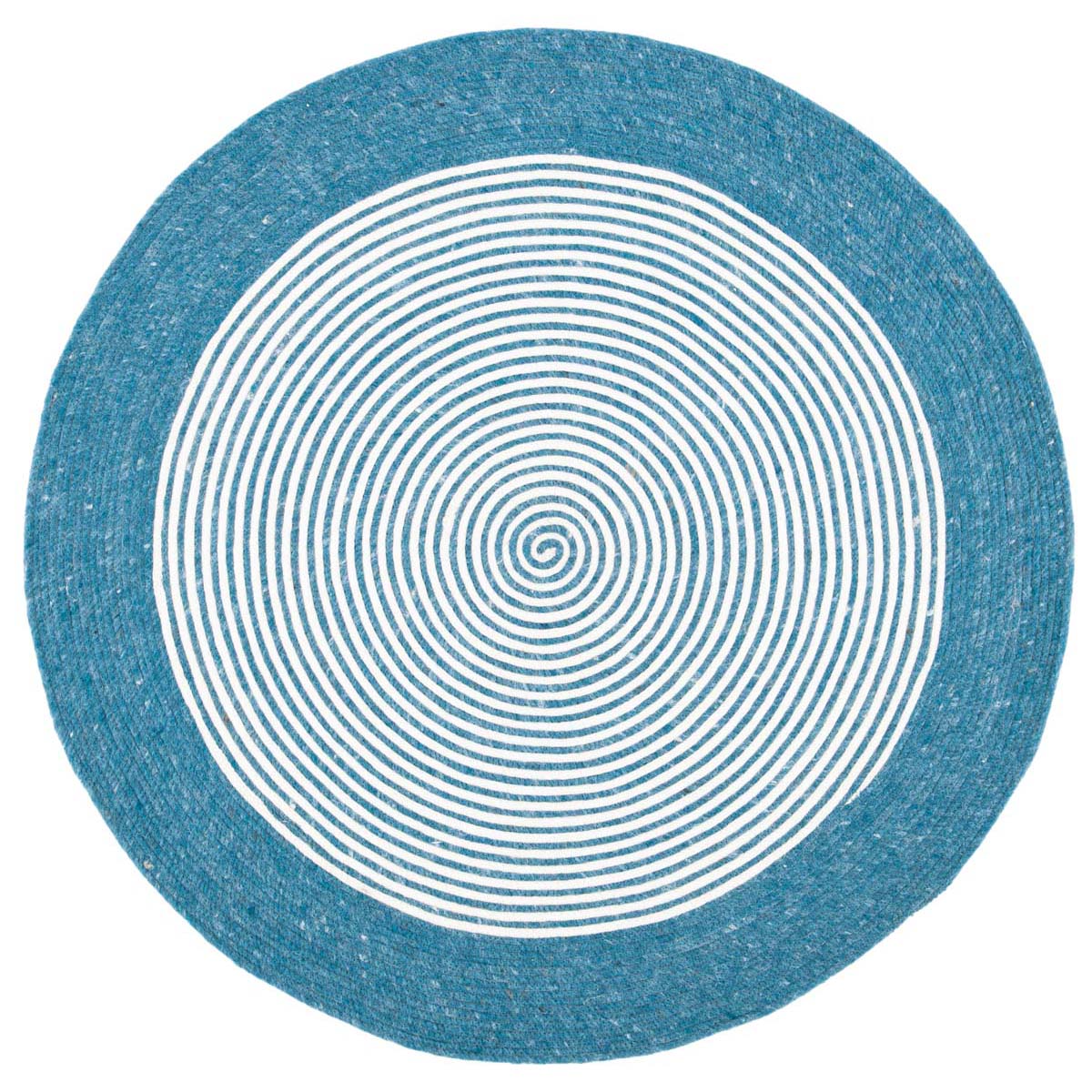 Safavieh Braided 904 Rug, BRD904 - Teal / Ivory