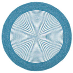 Safavieh Braided 904 Rug, BRD904 - Teal / Ivory