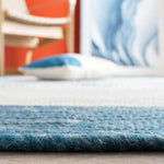 Safavieh Braided 904 Rug, BRD904 - Teal / Ivory