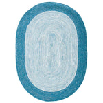Safavieh Braided 904 Rug, BRD904 - Teal / Ivory