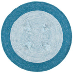 Safavieh Braided 904 Rug, BRD904 - Teal / Ivory