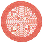 Safavieh Braided 904 Rug, BRD904 - Red / Ivory