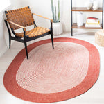 Safavieh Braided 904 Rug, BRD904 - Red / Ivory