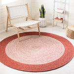 Safavieh Braided 904 Rug, BRD904 - Red / Ivory