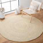 Safavieh Braided 905 Rug, BRD905 - Gold / Ivory
