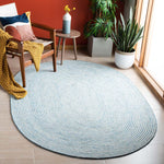 Safavieh Braided 905 Rug, BRD905 - Blue / Ivory