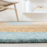 Safavieh Braided 910 Rug, BRD910 - Blue / Natural