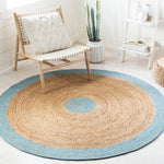 Safavieh Braided 910 Rug, BRD910 - Blue / Natural