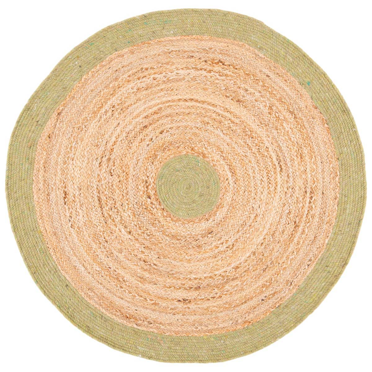 Safavieh Braided 910 Rug, BRD910 - Green / Natural