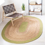 Safavieh Braided 910 Rug, BRD910 - Green / Natural