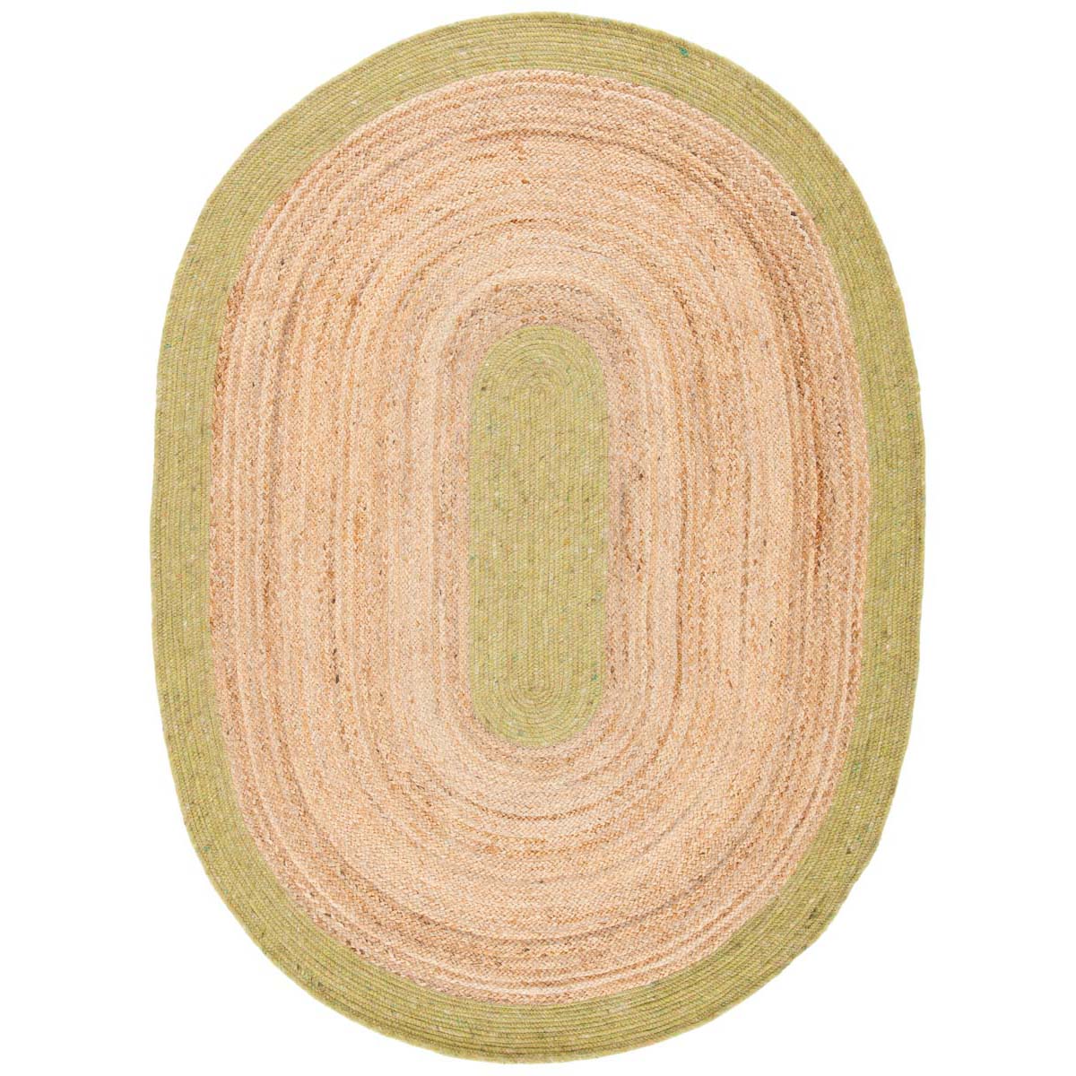 Safavieh Braided 910 Rug, BRD910 - Green / Natural