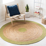 Safavieh Braided 910 Rug, BRD910 - Green / Natural