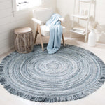 Safavieh Braided 950 Rug, BRD950 - Grey / Blue