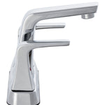 Solea Excel 4 Inch Centerset Dual Handle Stainless Steel 9.8 X 6.3 X 5.6 Bathroom Faucet