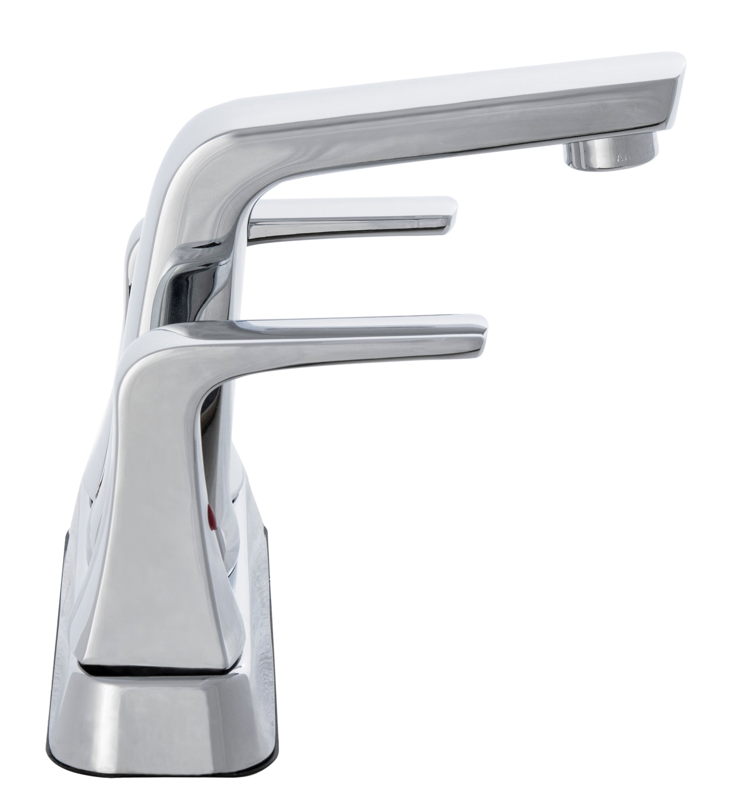 Solea Excel 4 Inch Centerset Dual Handle Stainless Steel 9.8 X 6.3 X 5.6 Bathroom Faucet - Chrome