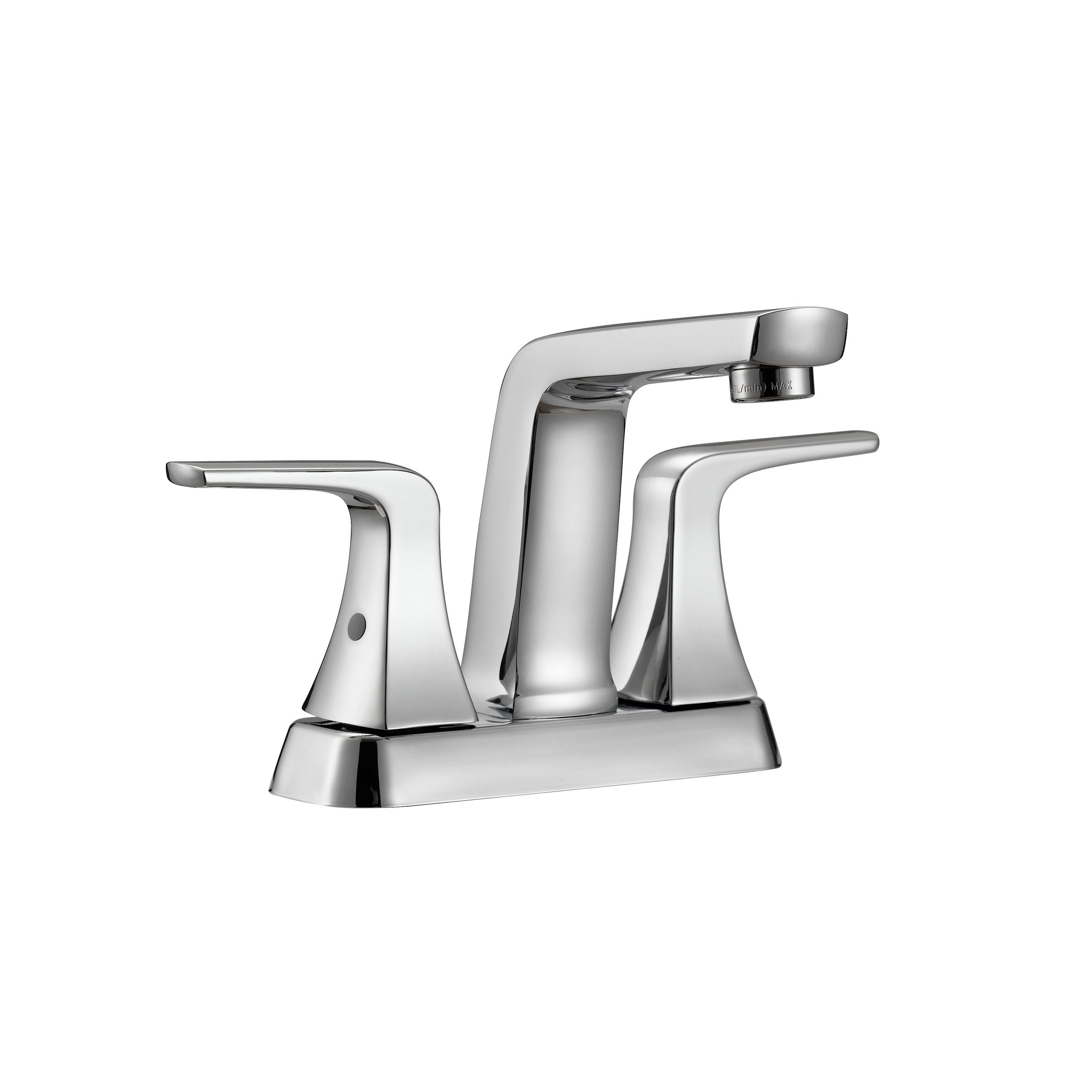 Solea Excel 4 Inch Centerset Dual Handle Stainless Steel 9.8 X 6.3 X 5.6 Bathroom Faucet - Chrome