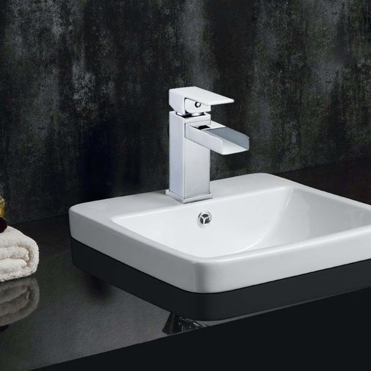 Solea Calm Single Handle 6 Inch Chrome 1.9X5.6X5.9 Bathroom Vessel Faucet - Chrome