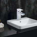 Solea Calm Single Handle 6 Inch Chrome 1.9X5.6X5.9 Bathroom Vessel Faucet - Chrome