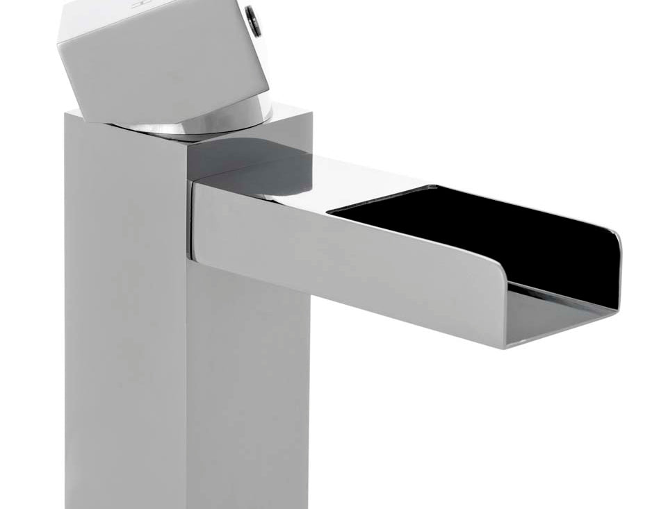 Solea Calm Single Handle 6 Inch Chrome 1.9X5.6X5.9 Bathroom Vessel Faucet