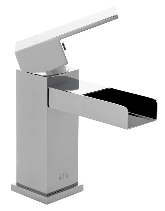 Solea Calm Single Handle 6 Inch Chrome 1.9X5.6X5.9 Bathroom Vessel Faucet - Chrome