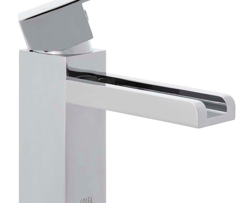 Solea Balance Single Handle 6 Inch Chrome 1.9X5.8X5.9 Bathroom Vessel Faucet