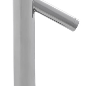 Solea Elation Single Handle 12 Inch Chrome 2.1X5.1X12.1 Bathroom Vessel Faucet