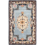 Safavieh Bergama 141 Rug, BRG141 - Light Blue / Ivory