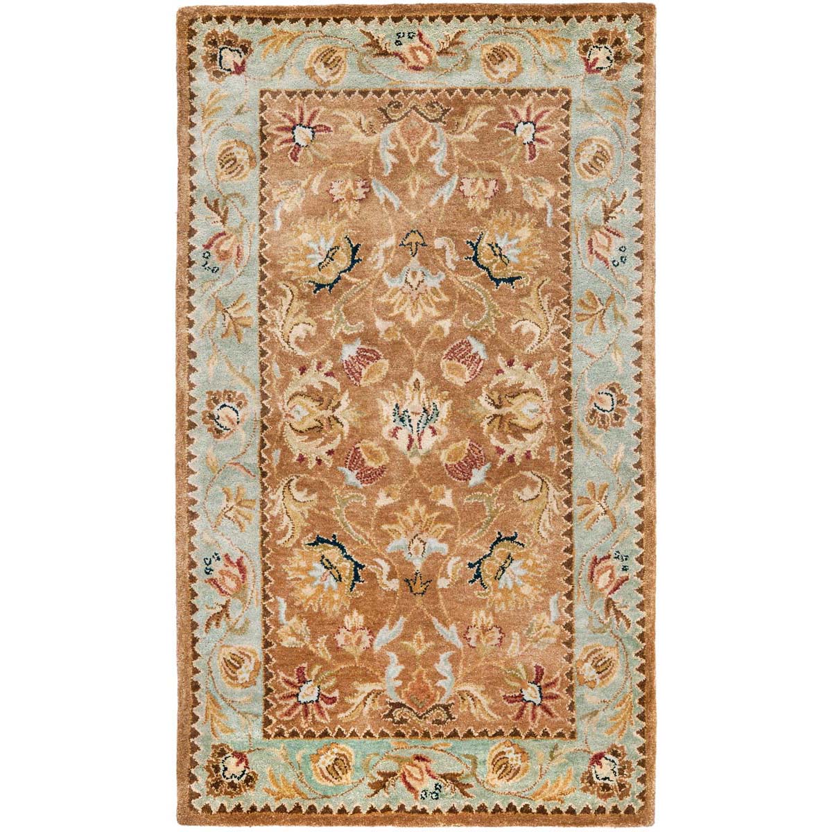 Safavieh Bergama 161 Rug, BRG161 - Brown / Blue