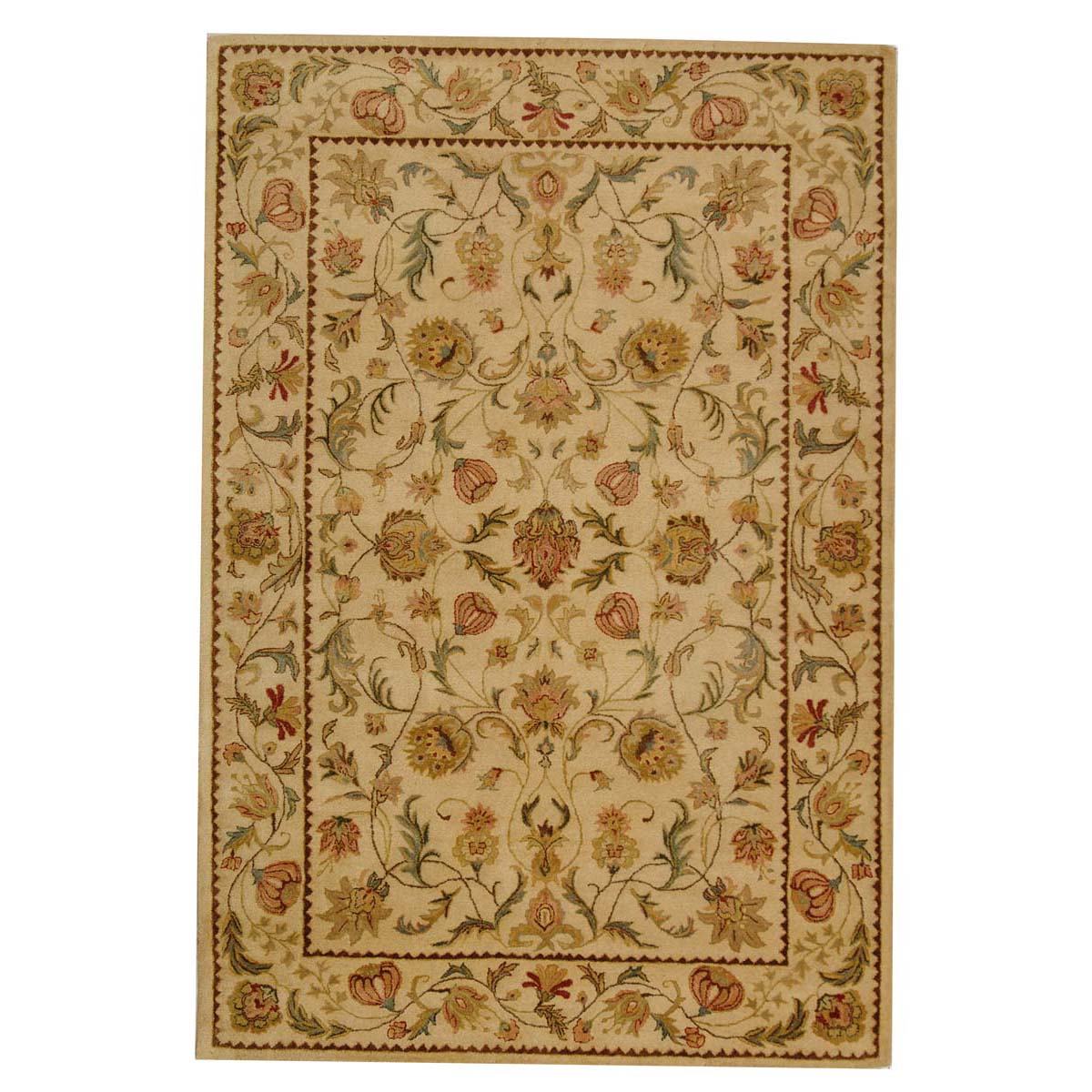 Safavieh Bergama 161 Rug, BRG161 - Ivory / Ivory