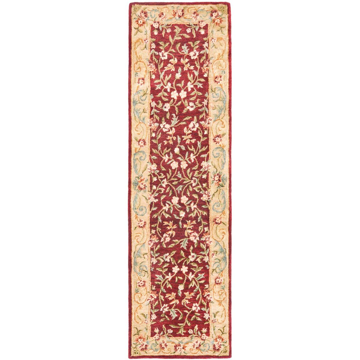 Safavieh Bergama 164 Rug, BRG164 - Red / Dark Beig