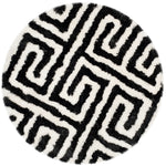Safavieh Barcelona Shag 323 Rug, BSG323 - Graphite / Ivory