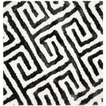 Safavieh Barcelona Shag 323 Rug, BSG323 - Graphite / Ivory
