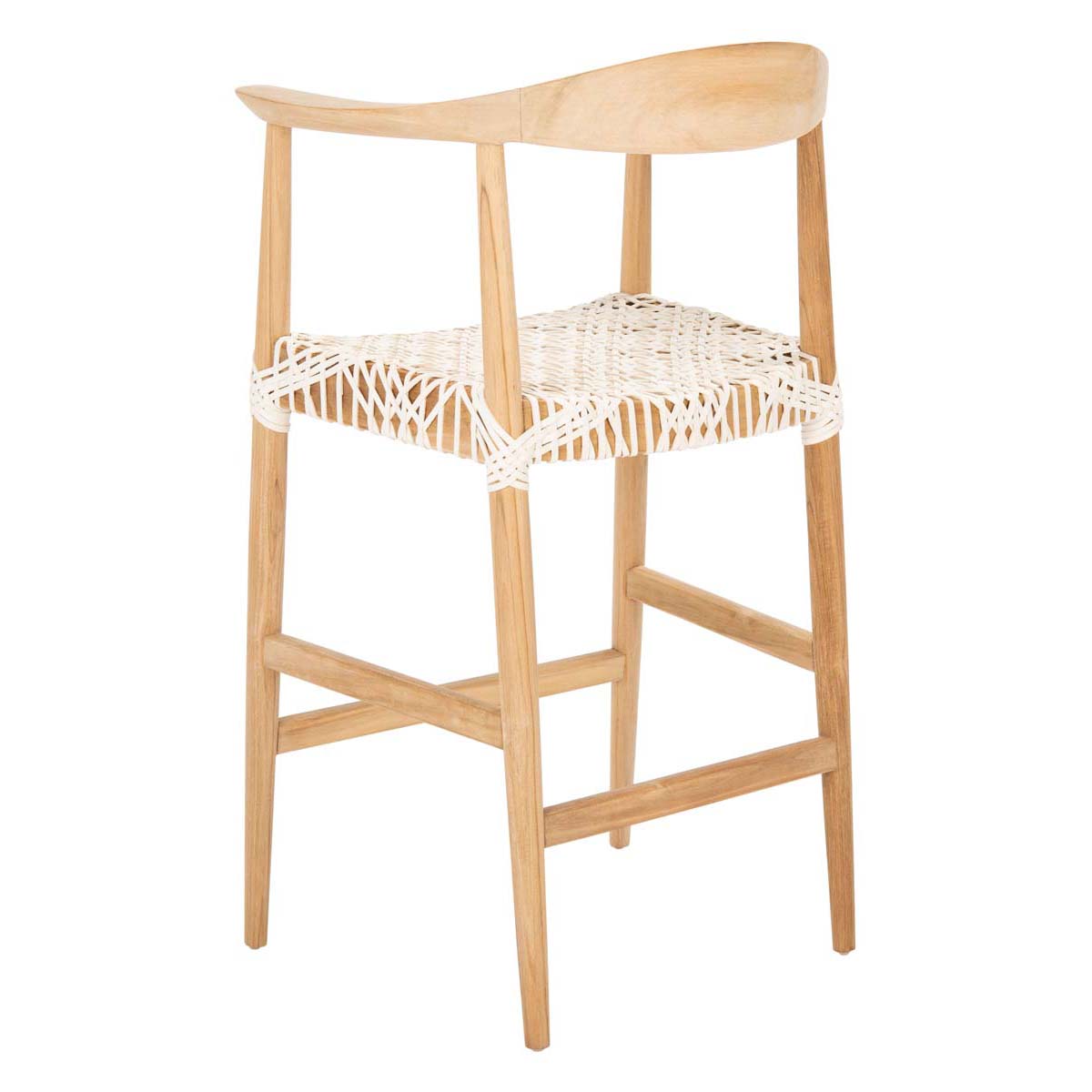 Safavieh Bandelier Counter Stool , BST1006 - Natural / White