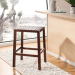 Safavieh Capri Counter Stool , BST1009 - Brown/Brown Leather